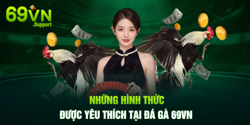 Những hình thức được yêu thích tại đá gà 69VN